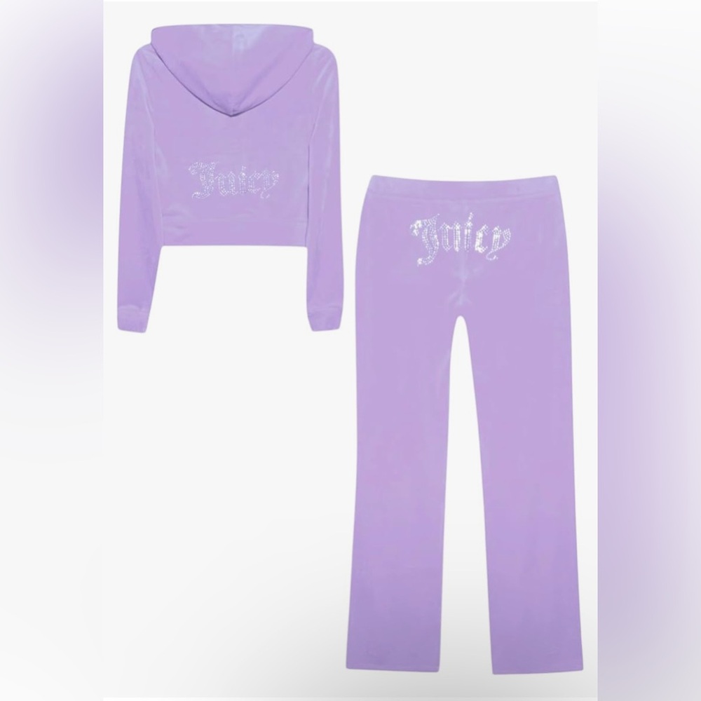 Juicy Couture Tracksuit Set Purple